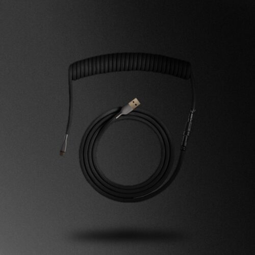 Coiled კაბელი : შავი